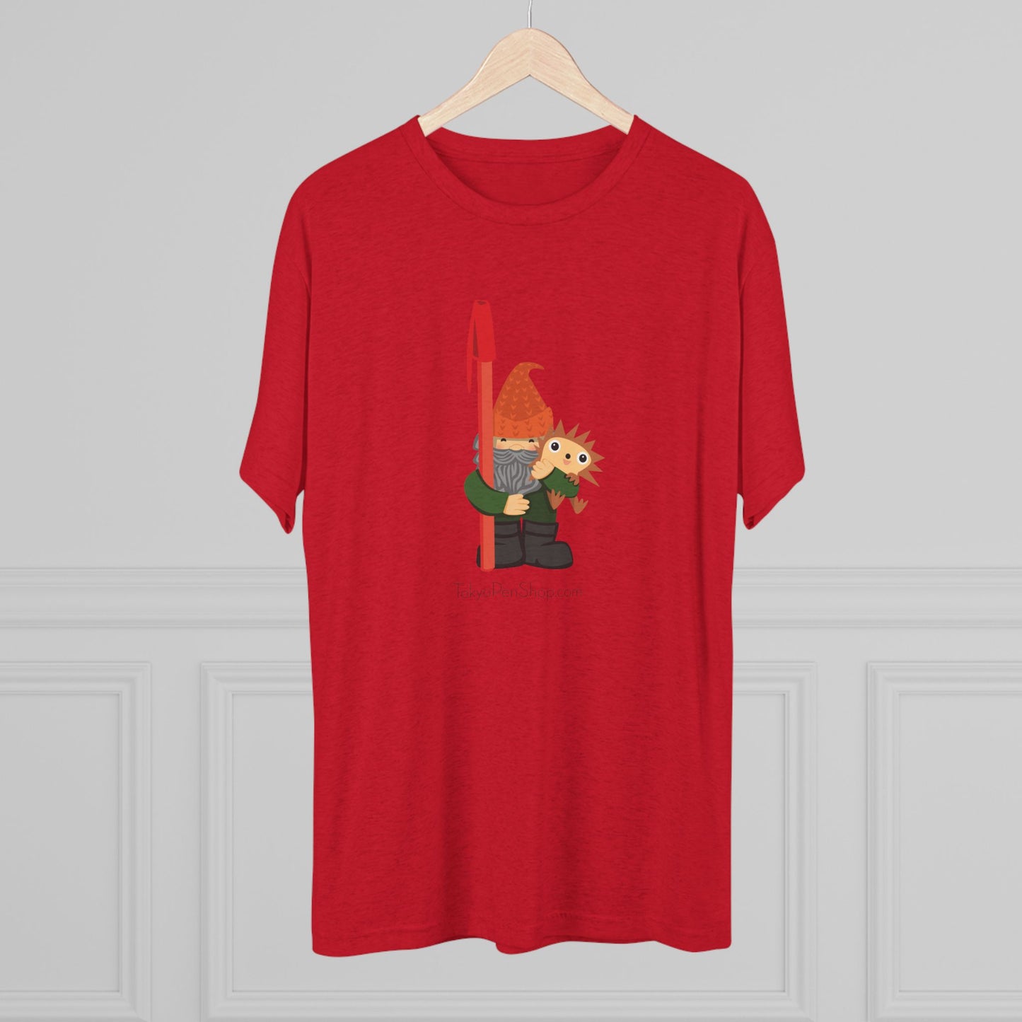 Tokyo Pen Shop Hiro with Gnome Triblend Tee
