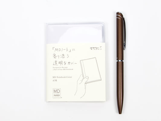 Midori MD Paper A7 Notebook Clear Cover