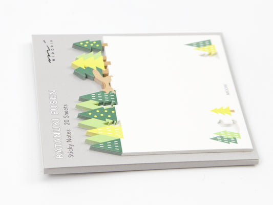 Notes autocollantes découpées Midori