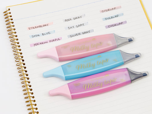 Kobaru Milky Tapir Scented Highlighters 3 Color Set