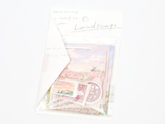 Mind Wave Landscape Flake Seal