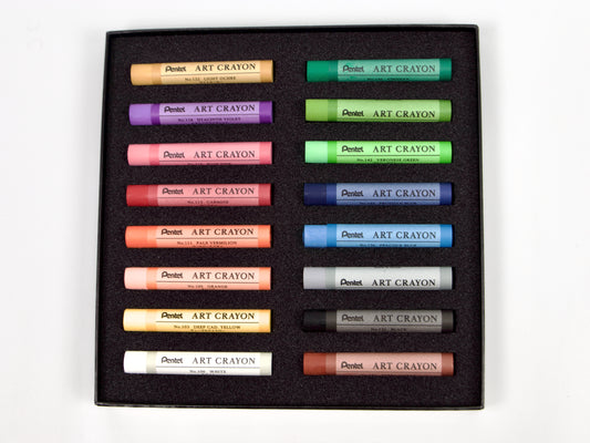Pentel Art Crayon 16 Color Set