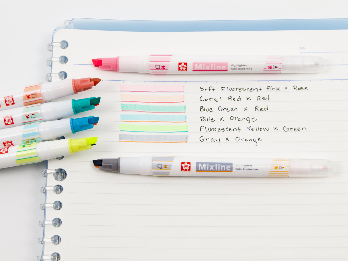 Juego de 3 colores Sakura Mixline