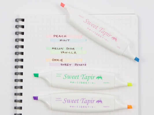Kobaru Sweet Tapir Scented Highlighters 3 Color Set