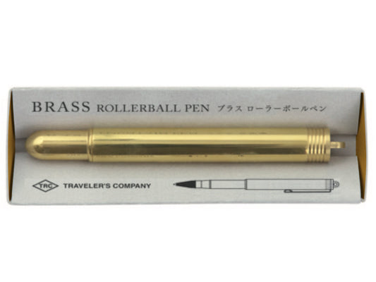 Traveler's Company Brass Rollerball Pen