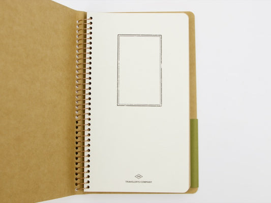 Papier Kraft DW A5 Slim Spiral de Traveler's Company