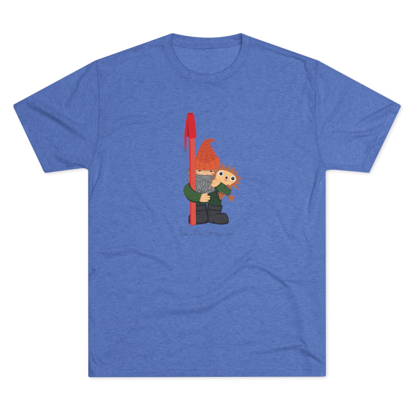 Tokyo Pen Shop Hiro with Gnome Triblend Tee