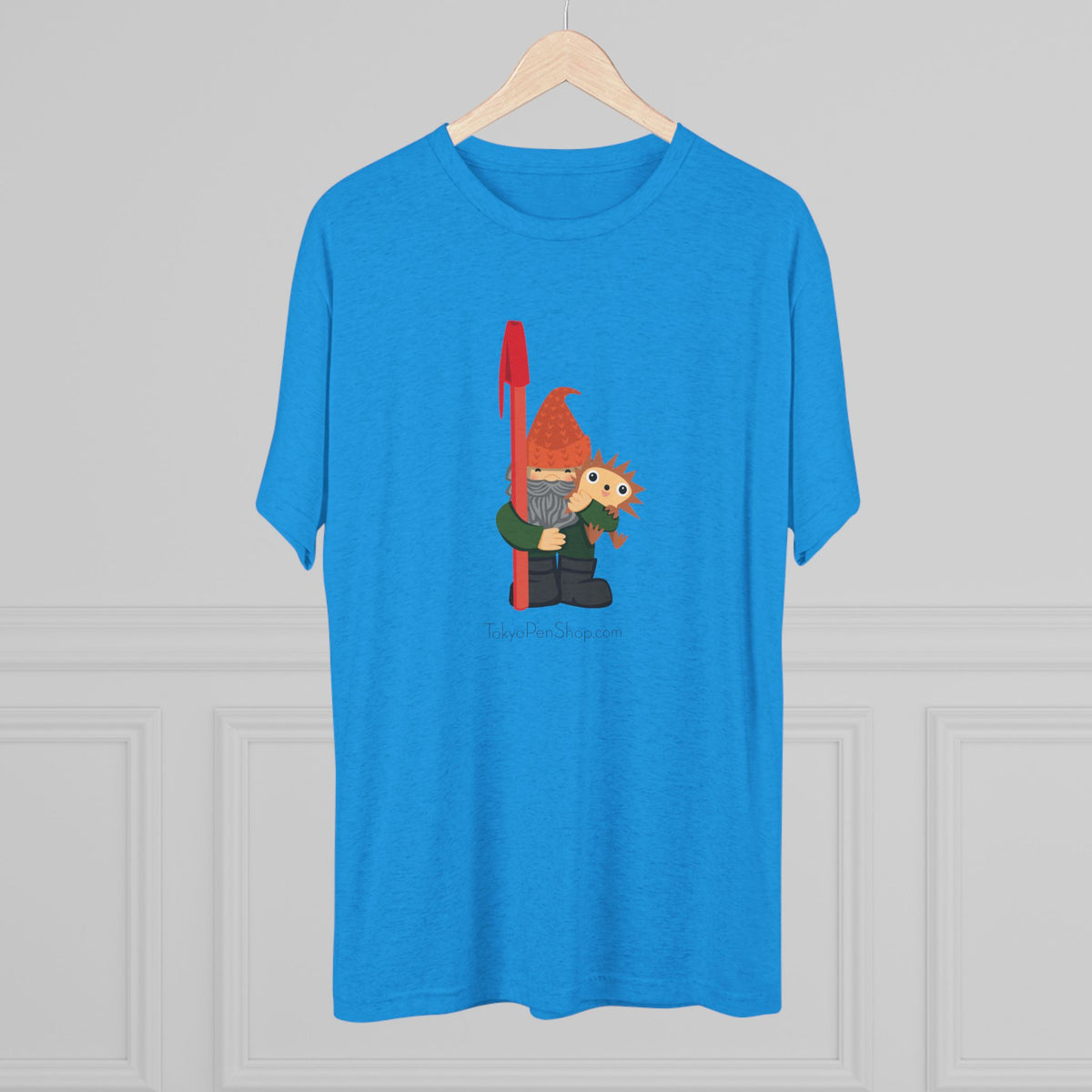 Tokyo Pen Shop Hiro with Gnome Triblend Tee