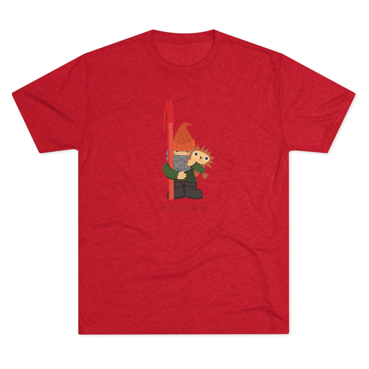 Tokyo Pen Shop Hiro with Gnome Triblend Tee
