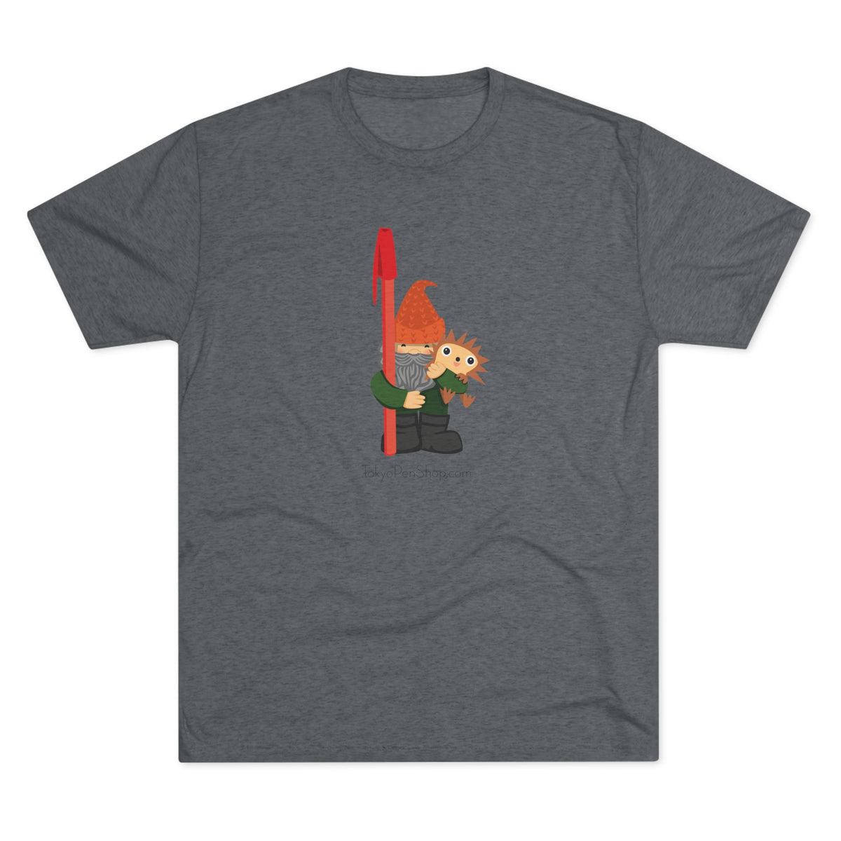 Tokyo Pen Shop Hiro with Gnome Triblend Tee