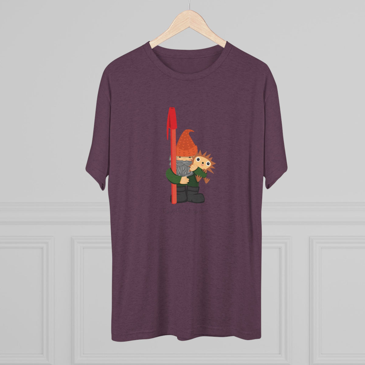 Tokyo Pen Shop Hiro with Gnome Triblend Tee