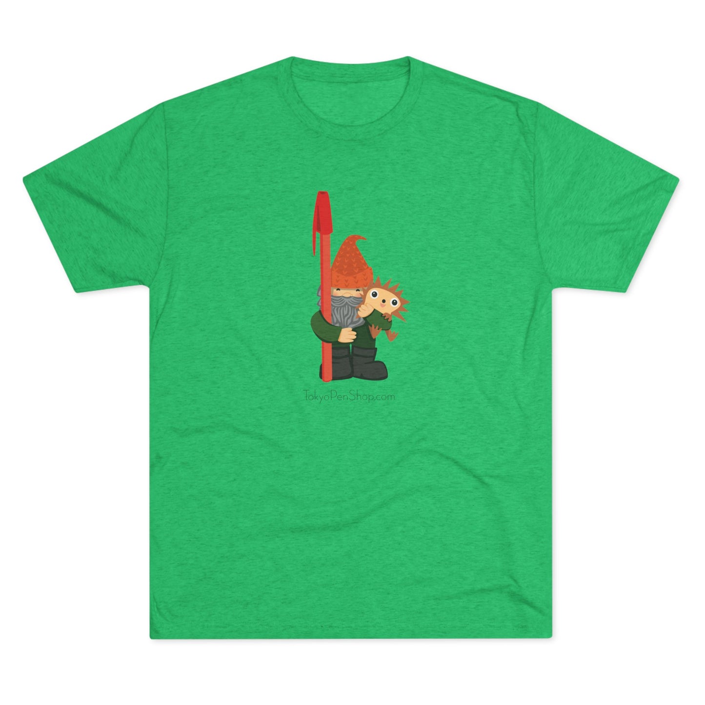 Tokyo Pen Shop Hiro with Gnome Triblend Tee