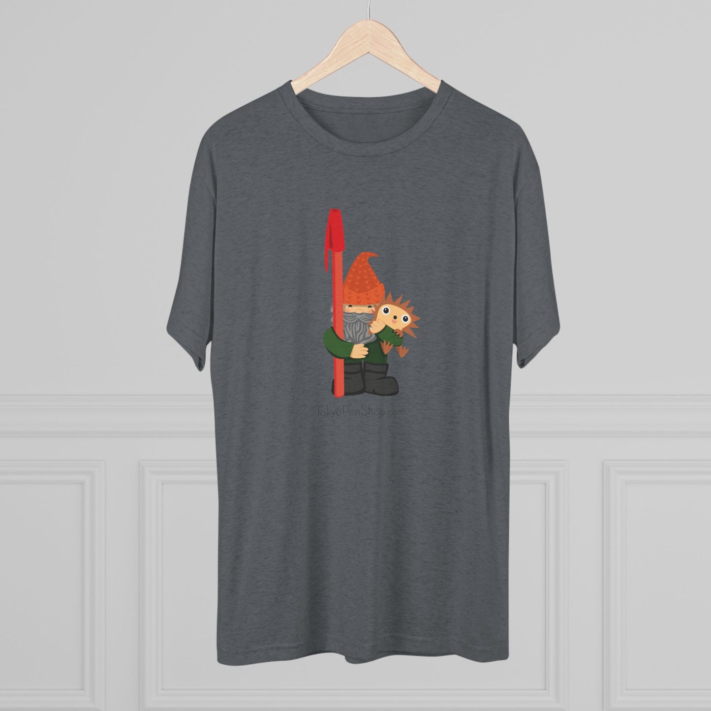 Tokyo Pen Shop Hiro with Gnome Triblend Tee