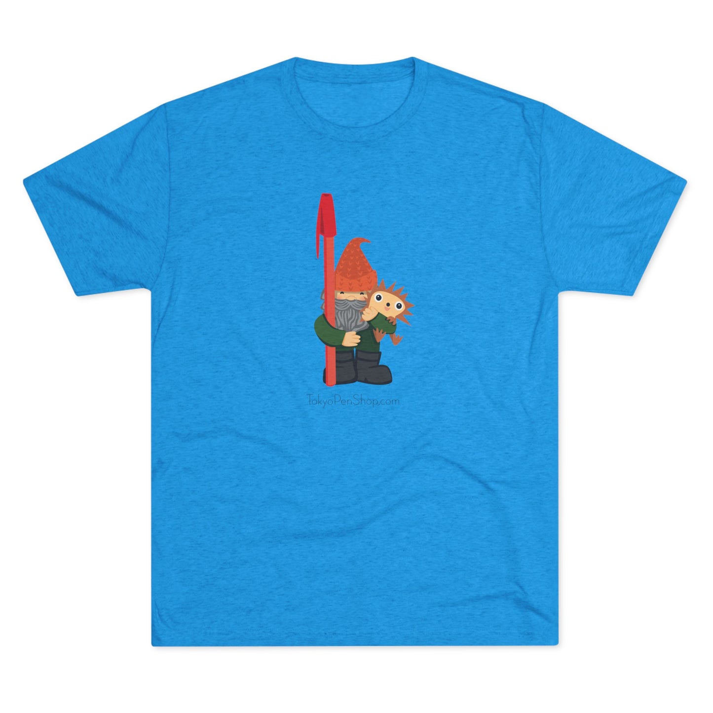 Tokyo Pen Shop Hiro with Gnome Triblend Tee