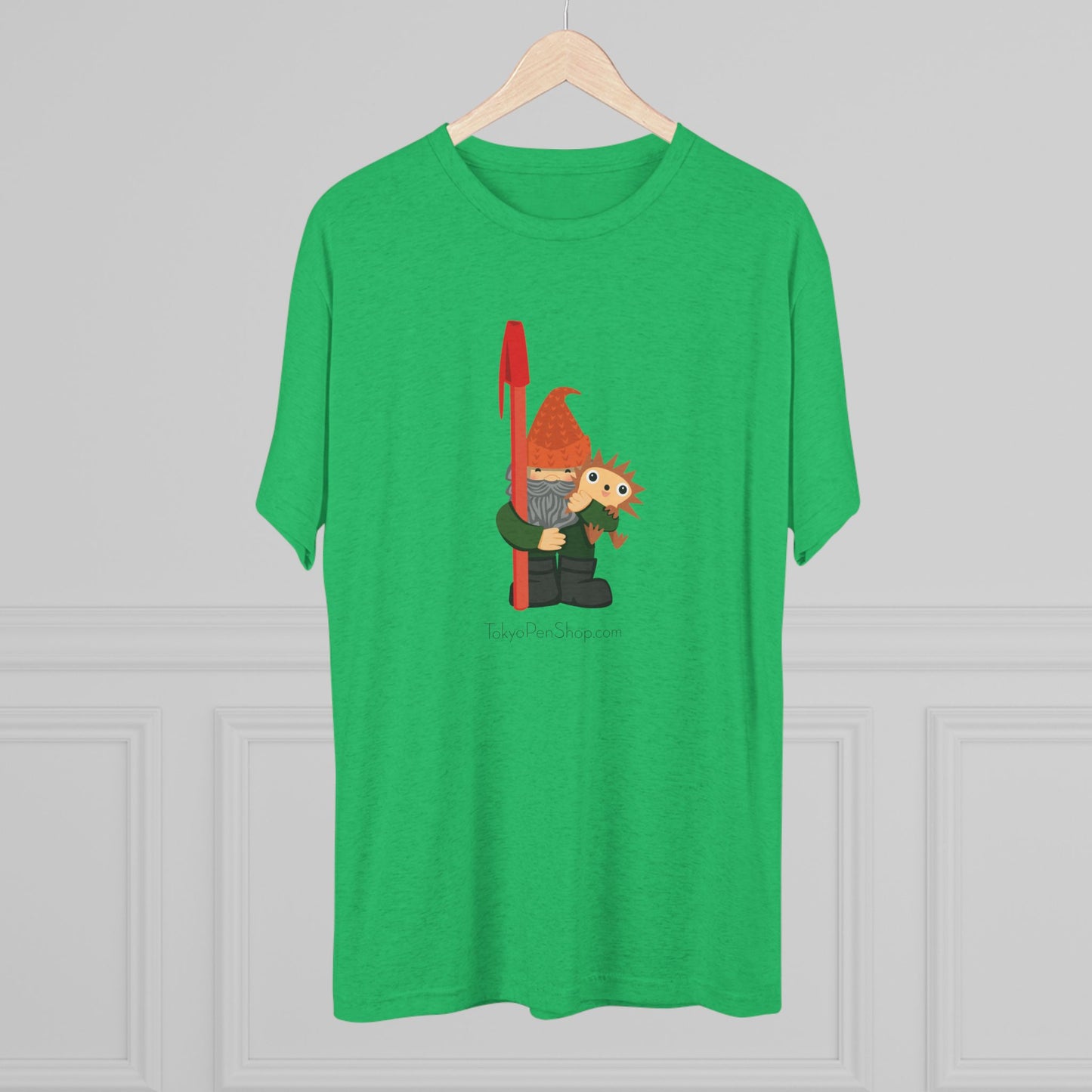 Tokyo Pen Shop Hiro with Gnome Triblend Tee