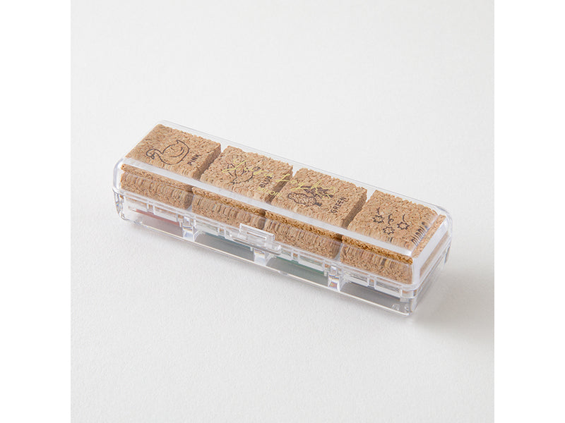 Midori Yuru Log Stamp Set