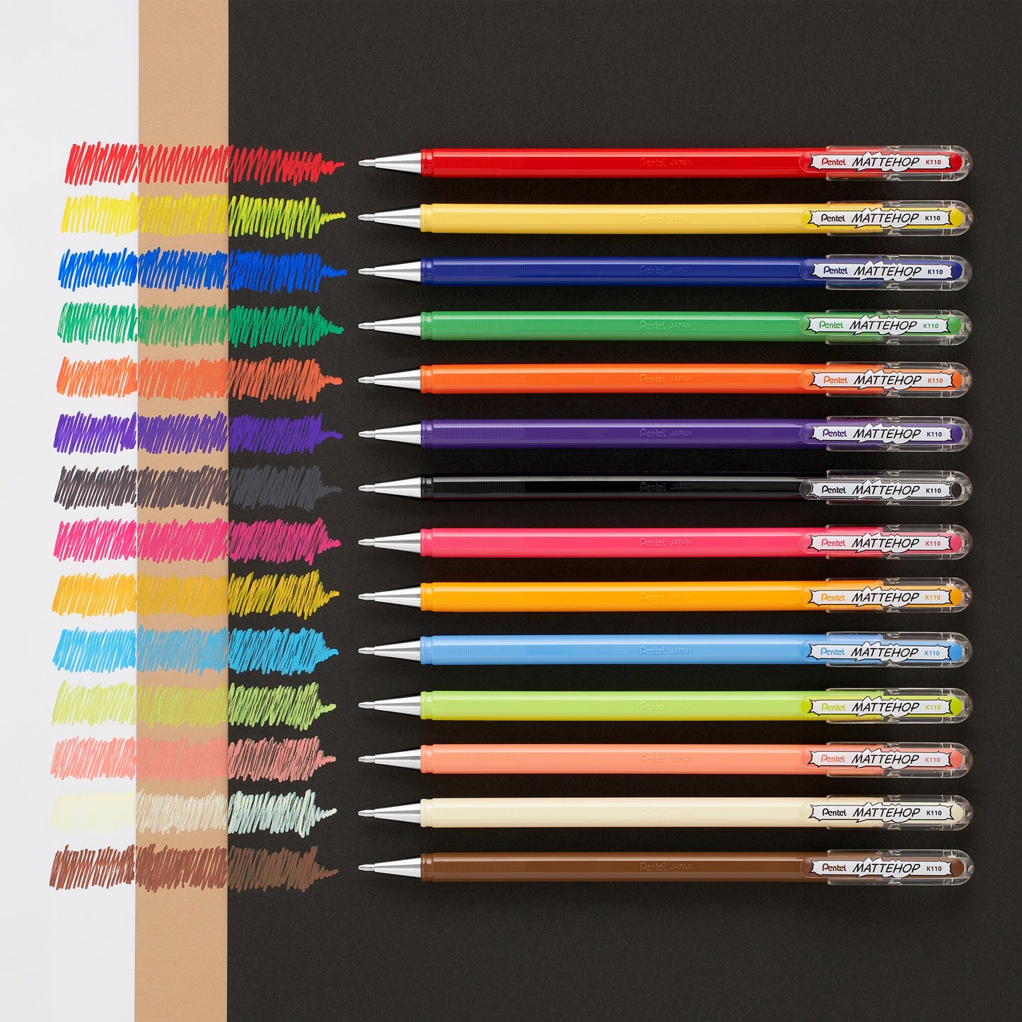 Pentel Mattehop