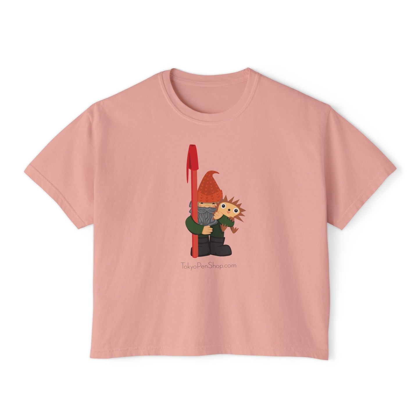 Tokyo Pen Shop Hiro with Gnome Women's Boxy Tee