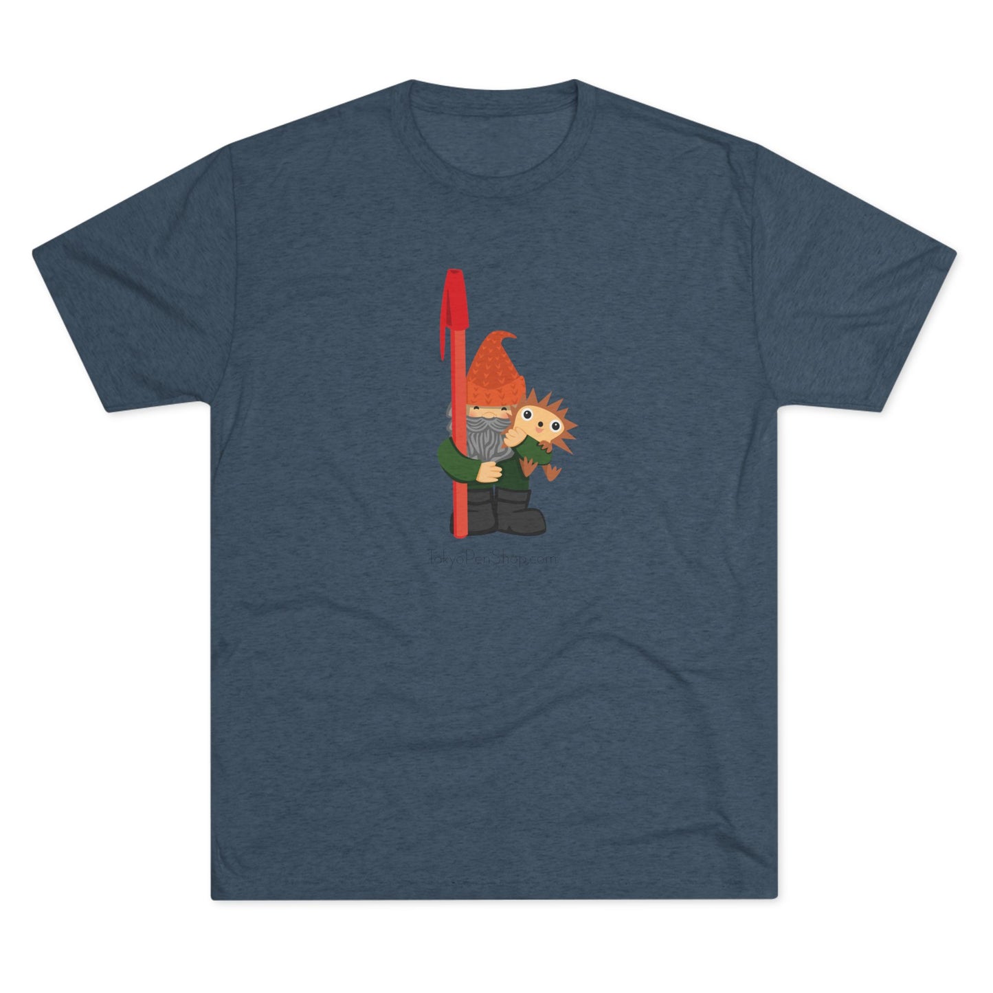 Tokyo Pen Shop Hiro with Gnome Triblend Tee