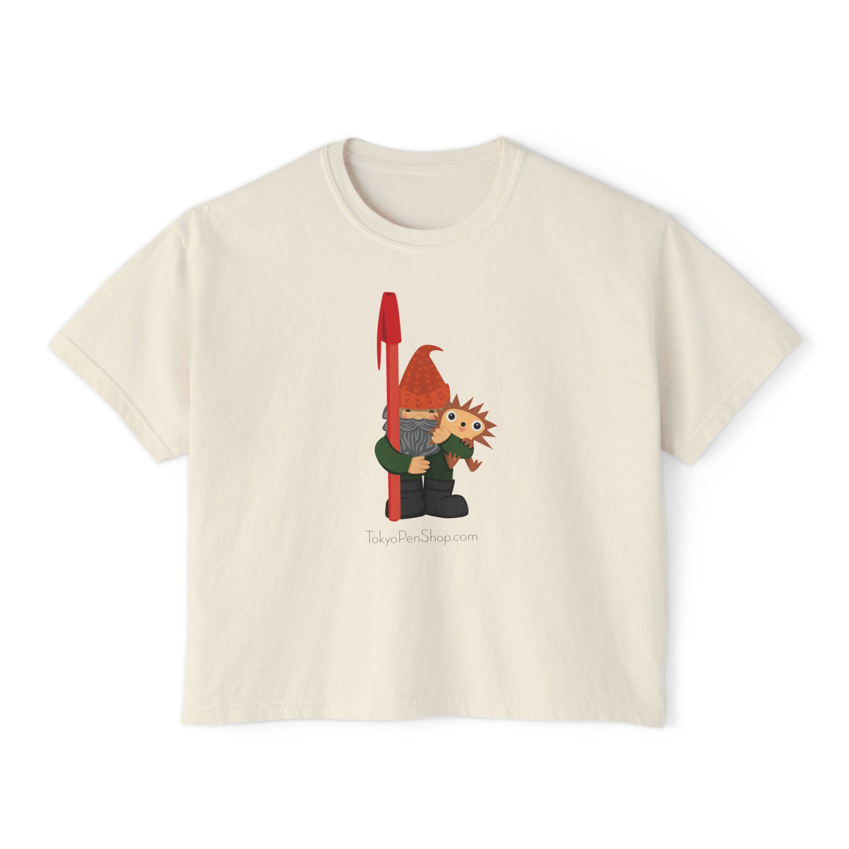 Tokyo Pen Shop Hiro with Gnome Women's Boxy Tee