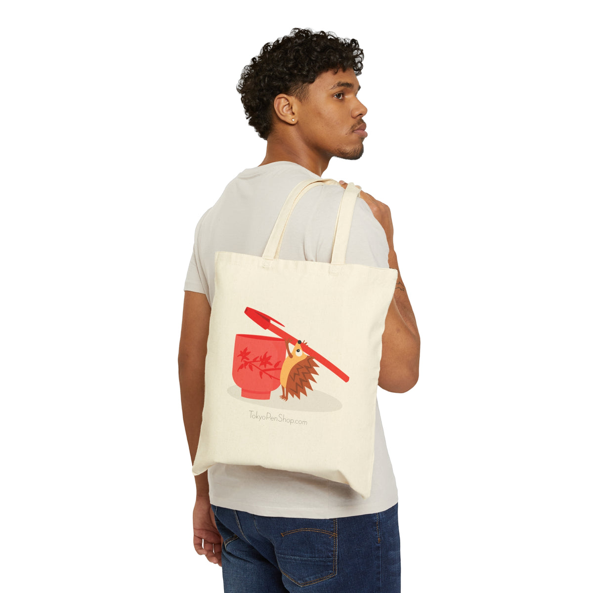 Bolsa de mano con el ladrón de bolígrafos Hiro