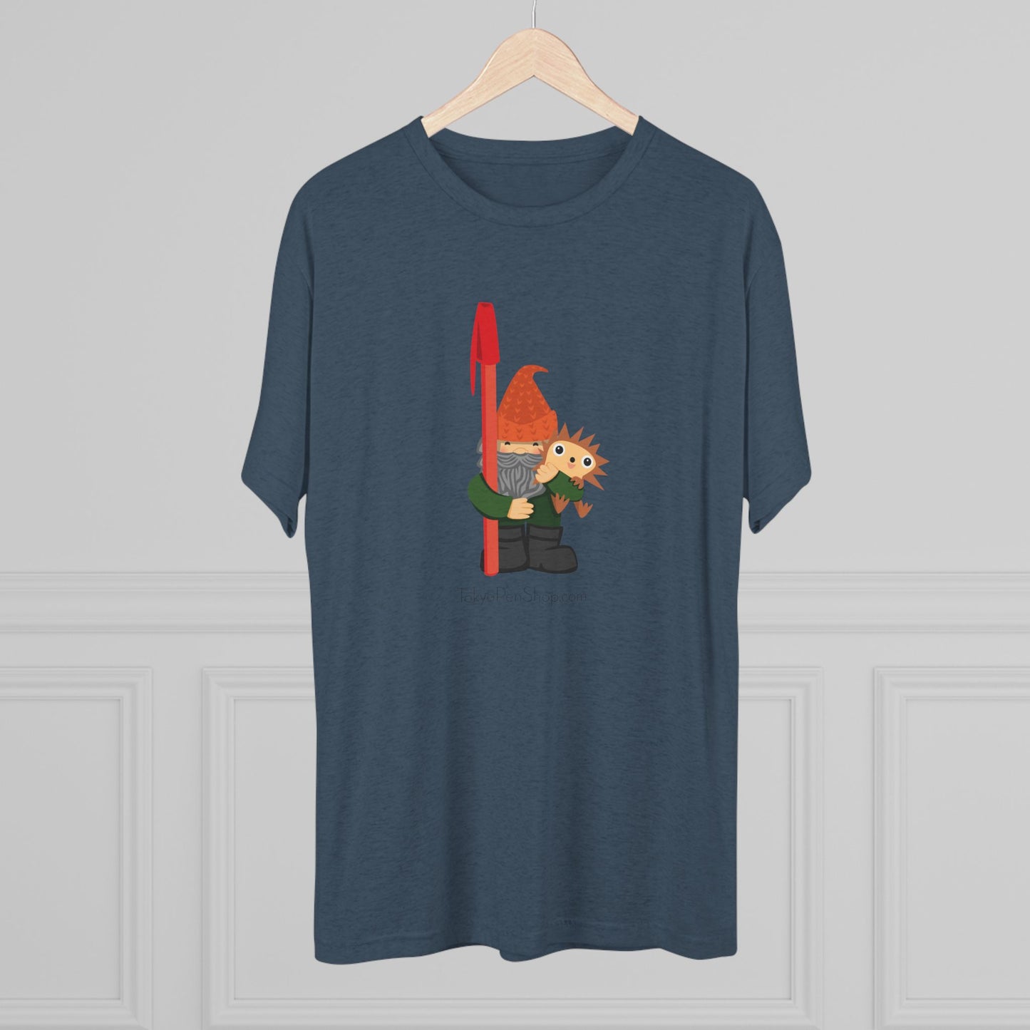 Tokyo Pen Shop Hiro with Gnome Triblend Tee