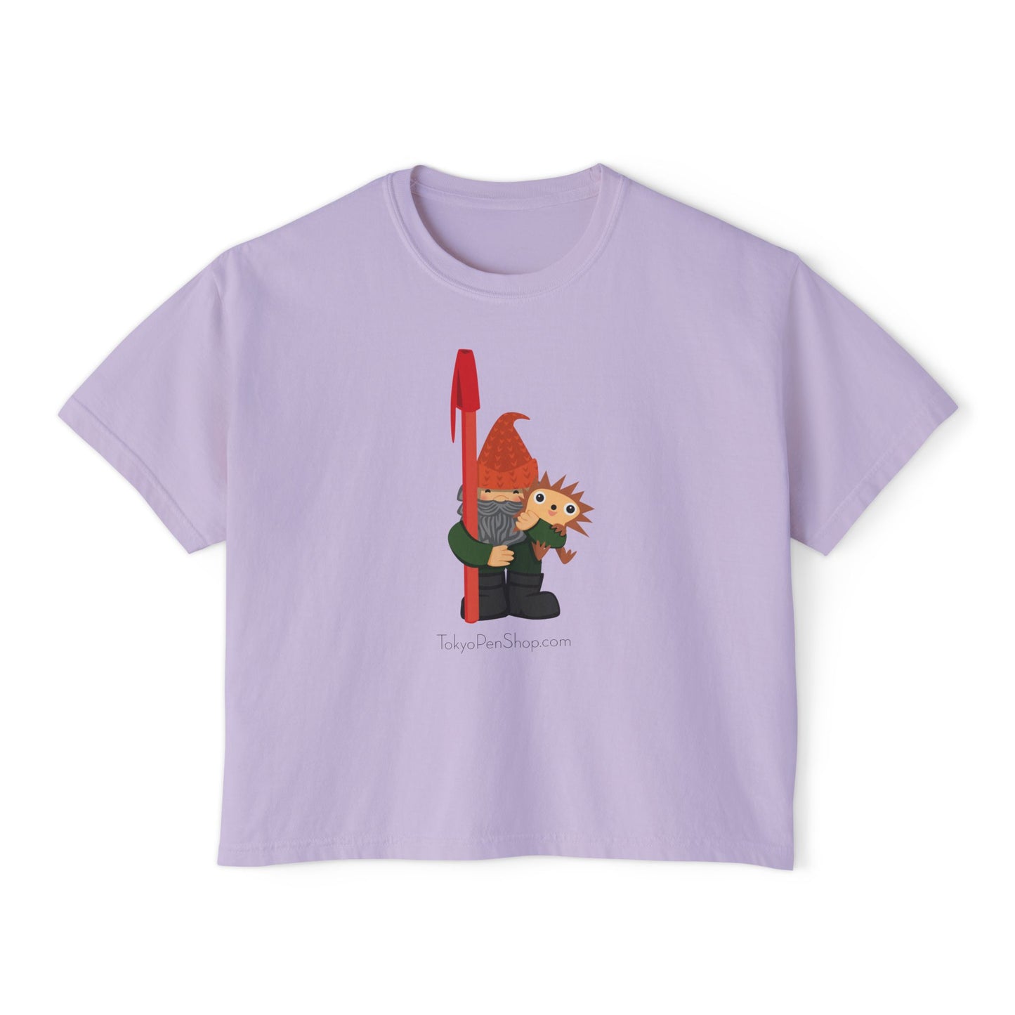 Tokyo Pen Shop Hiro with Gnome Women's Boxy Tee