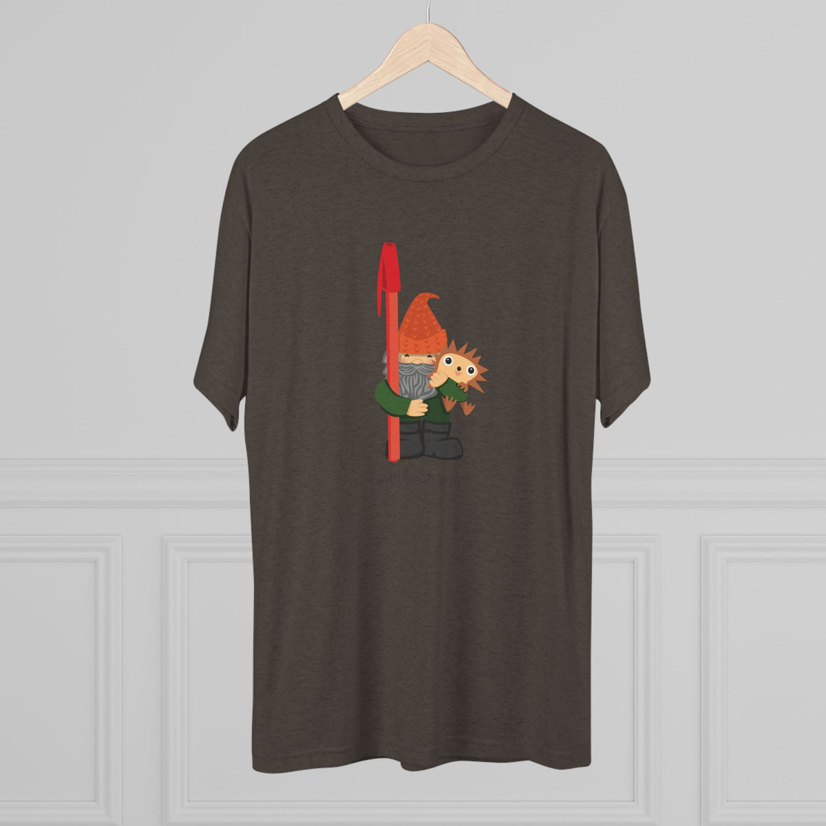 Tokyo Pen Shop Hiro with Gnome Triblend Tee