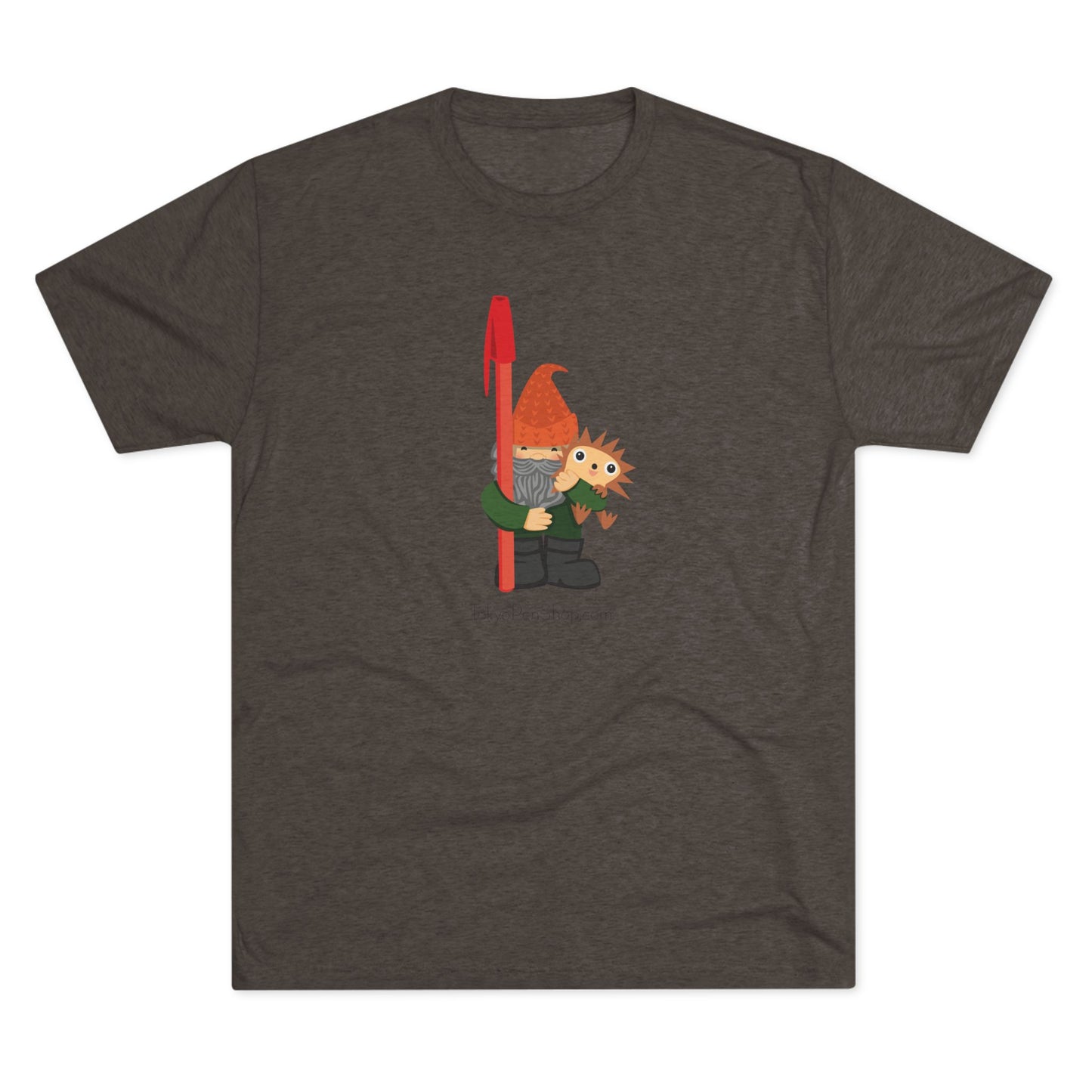 Tokyo Pen Shop Hiro with Gnome Triblend Tee