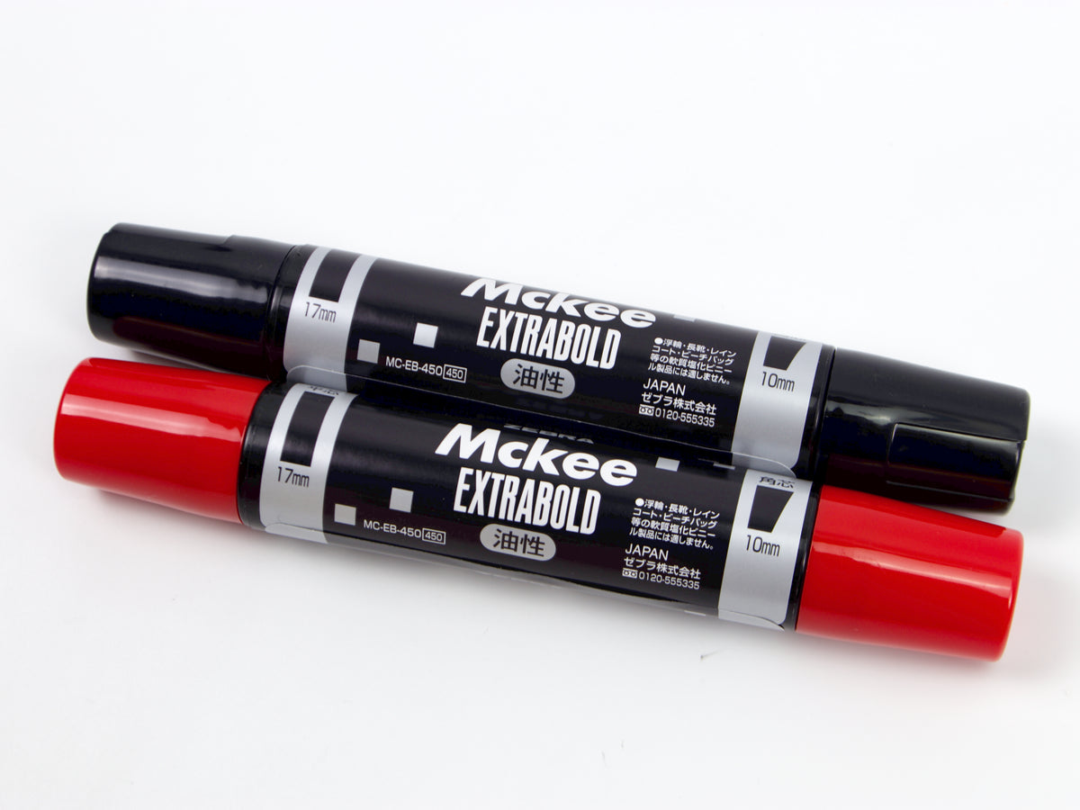 Zebra McKee Extra Thick Permanent Marker