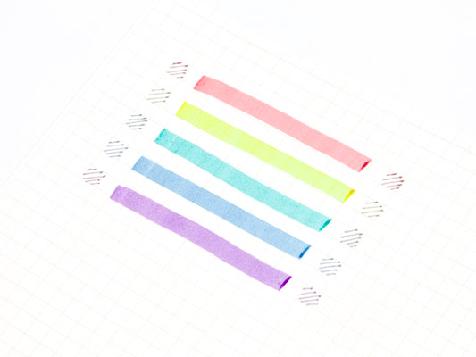 Kokuyo Mark+ Two Way Highlighter - Fineliner