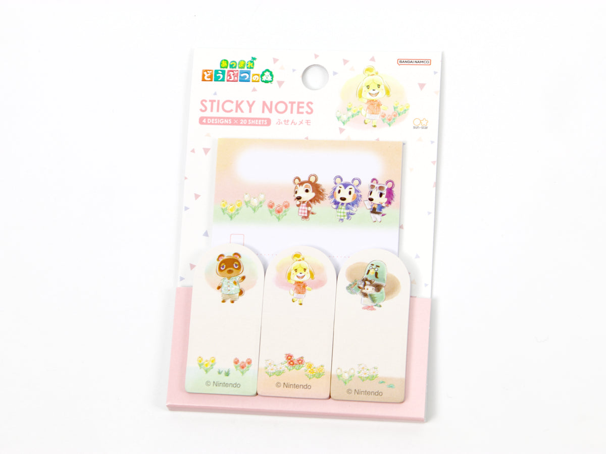 Animal Crossing Sticky Note Page Flags