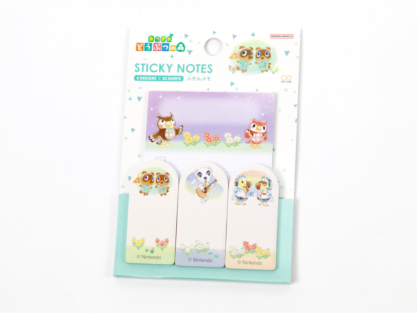 Animal Crossing Sticky Note Page Flags