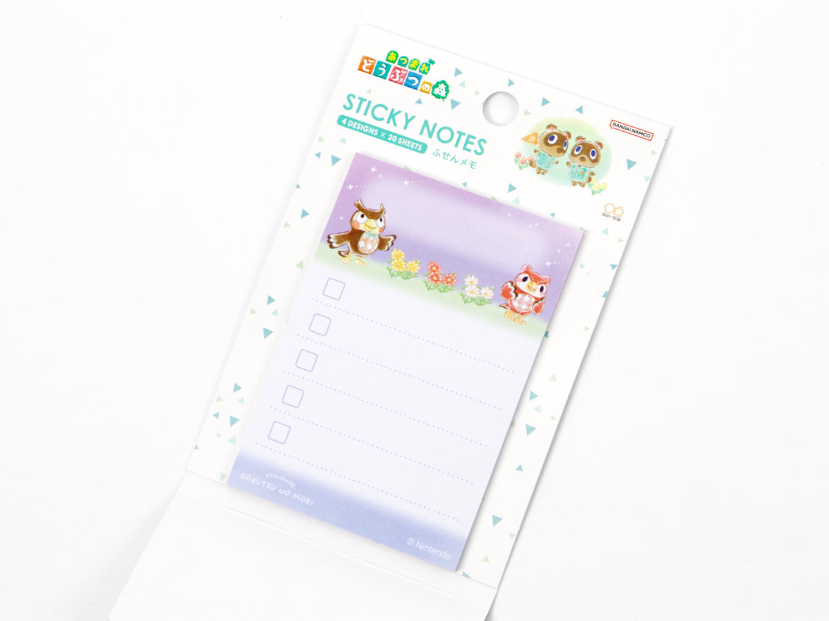 Animal Crossing Sticky Note Page Flags