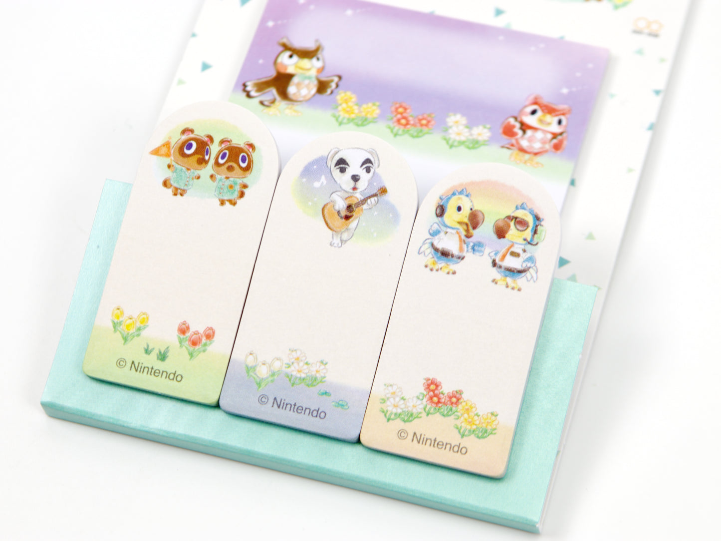 Animal Crossing Sticky Note Page Flags