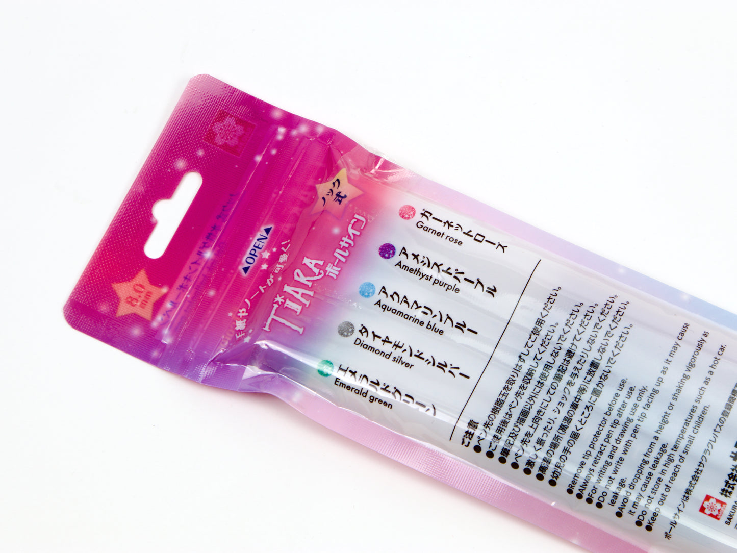 Sakura Ballsign Tiara Knock 5 Color Set
