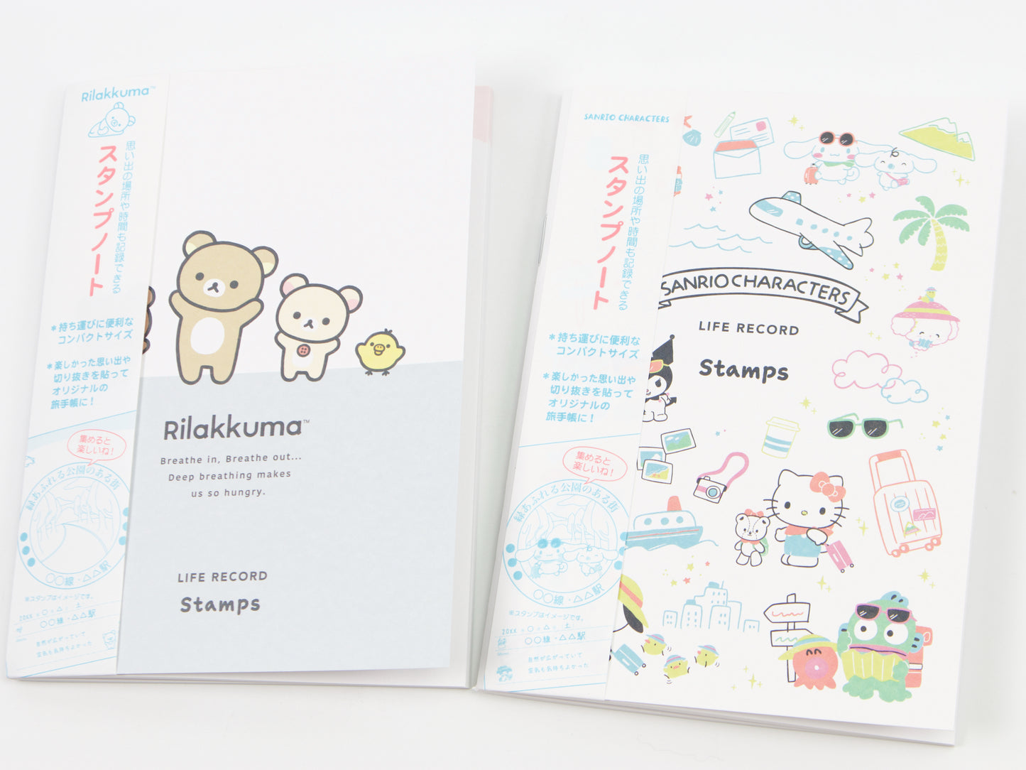 Character Stamp Book for Travel