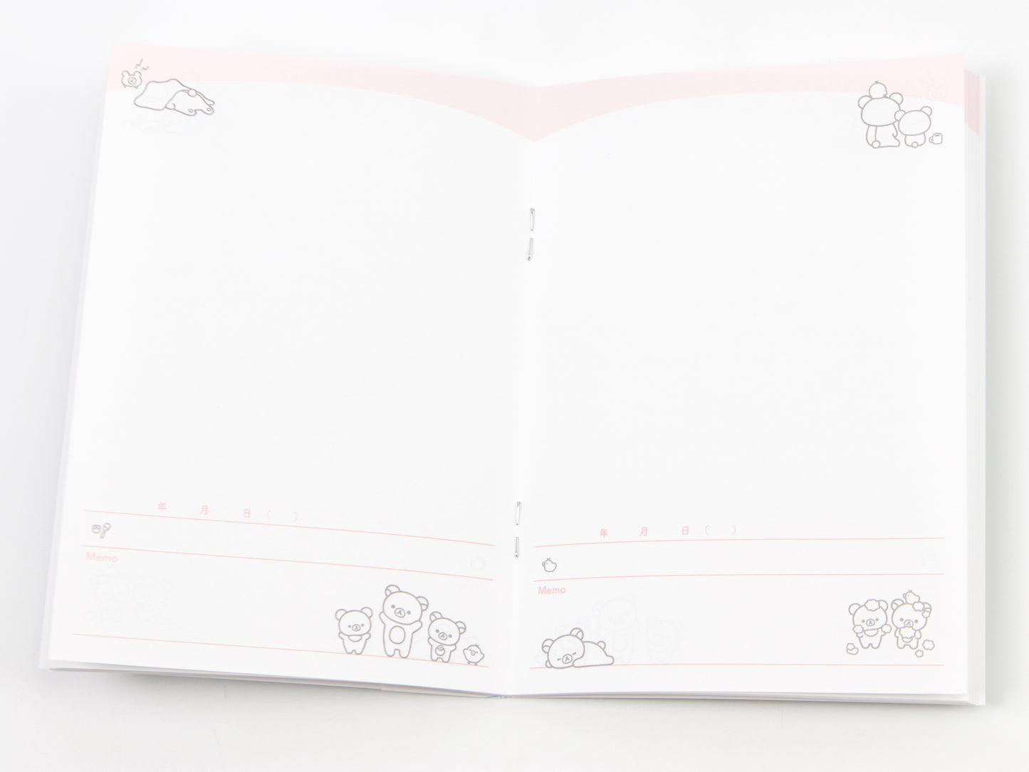 Character Stamp Book for Travel