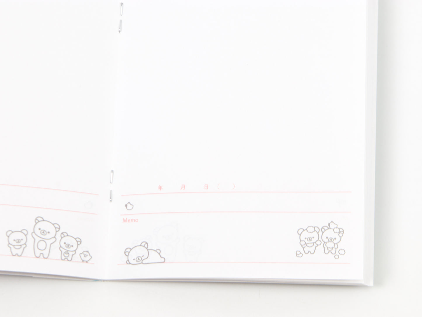Character Stamp Book for Travel