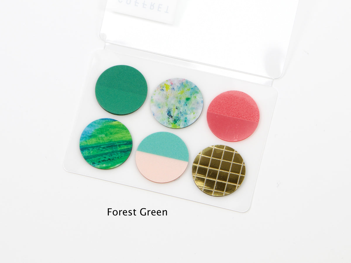 Hitotoki Coffret Cosmetic Motif Film Sticker Circles
