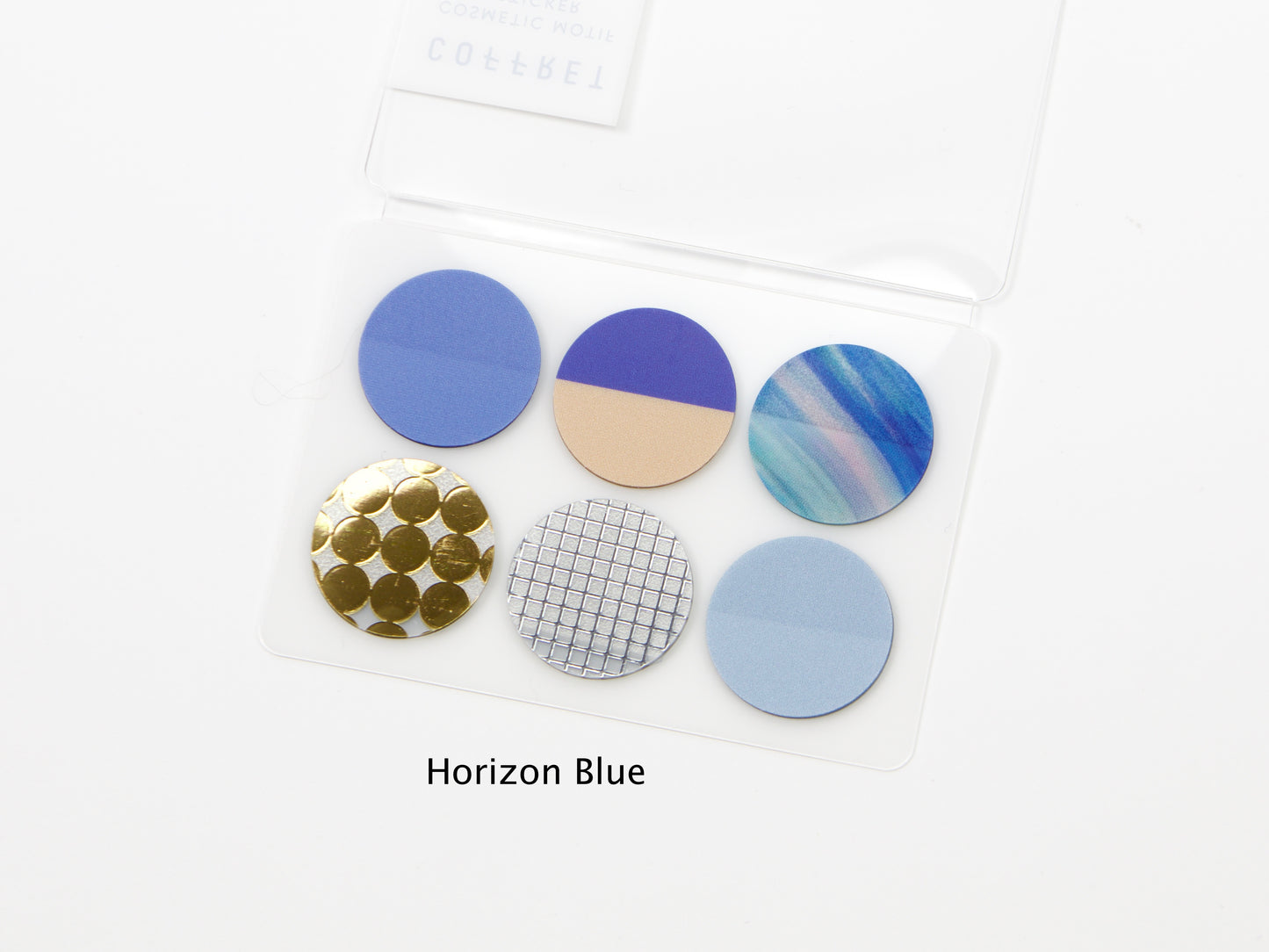 Hitotoki Coffret Cosmetic Motif Film Sticker Circles
