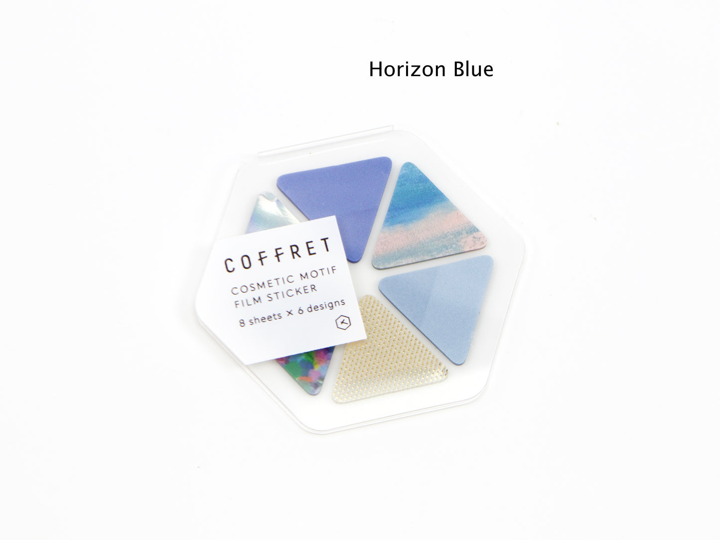 Hitotoki Coffret Cosmetic Motif Film Sticker Triangles