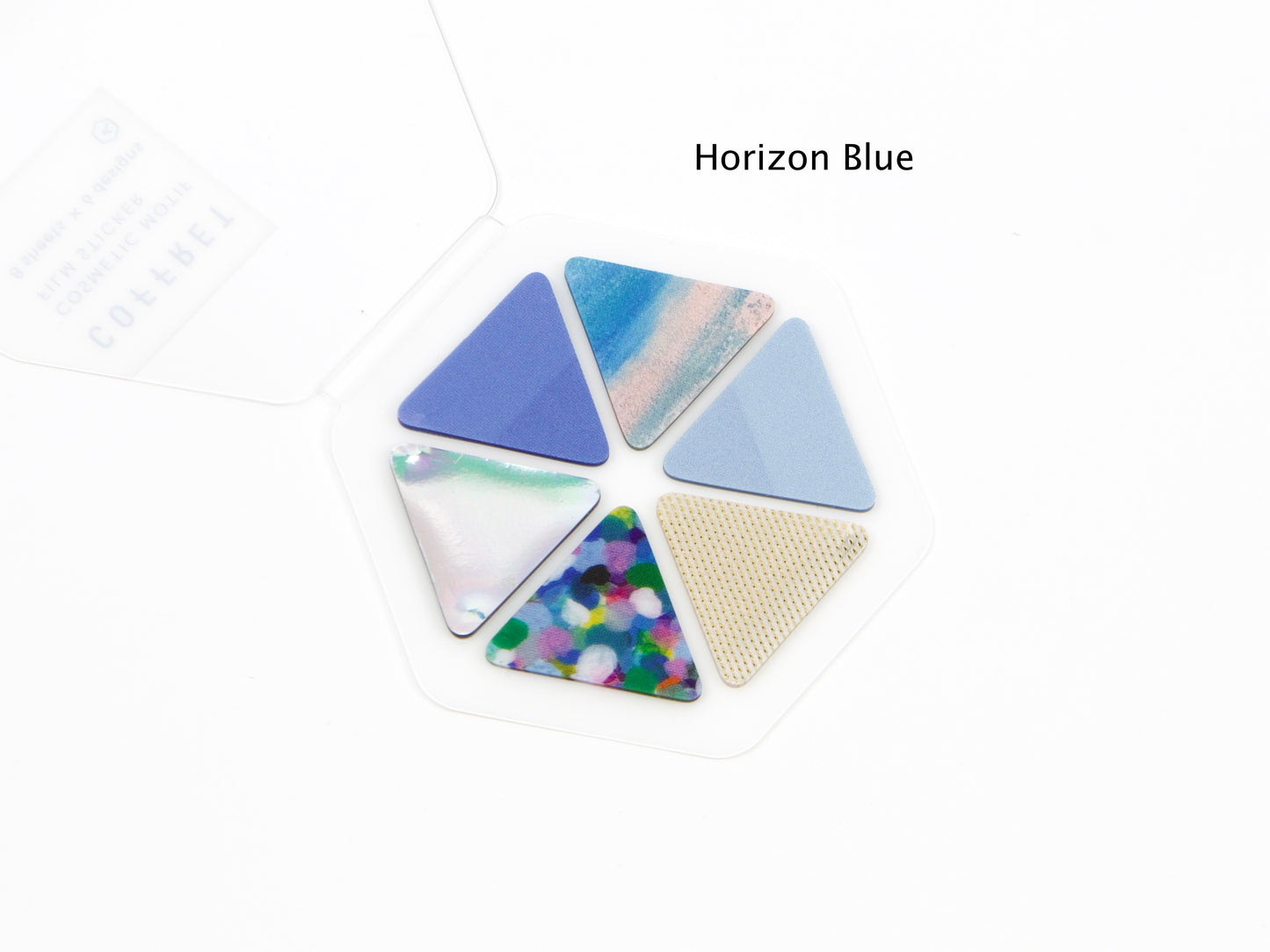Hitotoki Coffret Cosmetic Motif Film Sticker Triangles