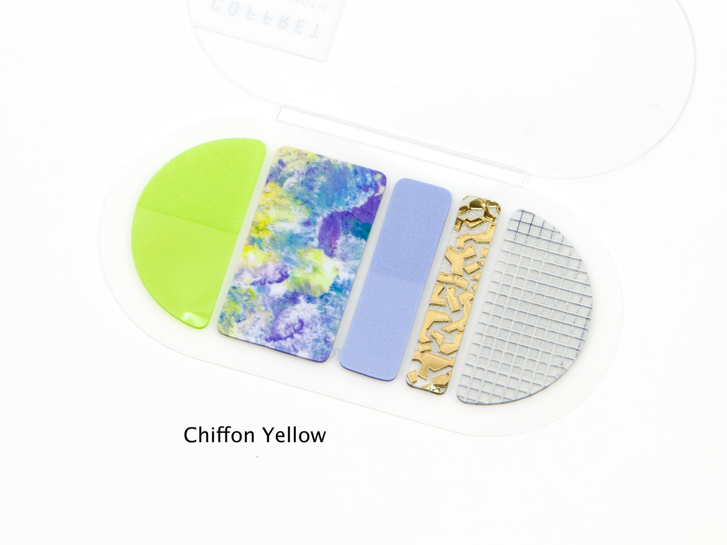 Hitotoki Coffret Cosmetic Motif Film Sticker Mixed Shapes