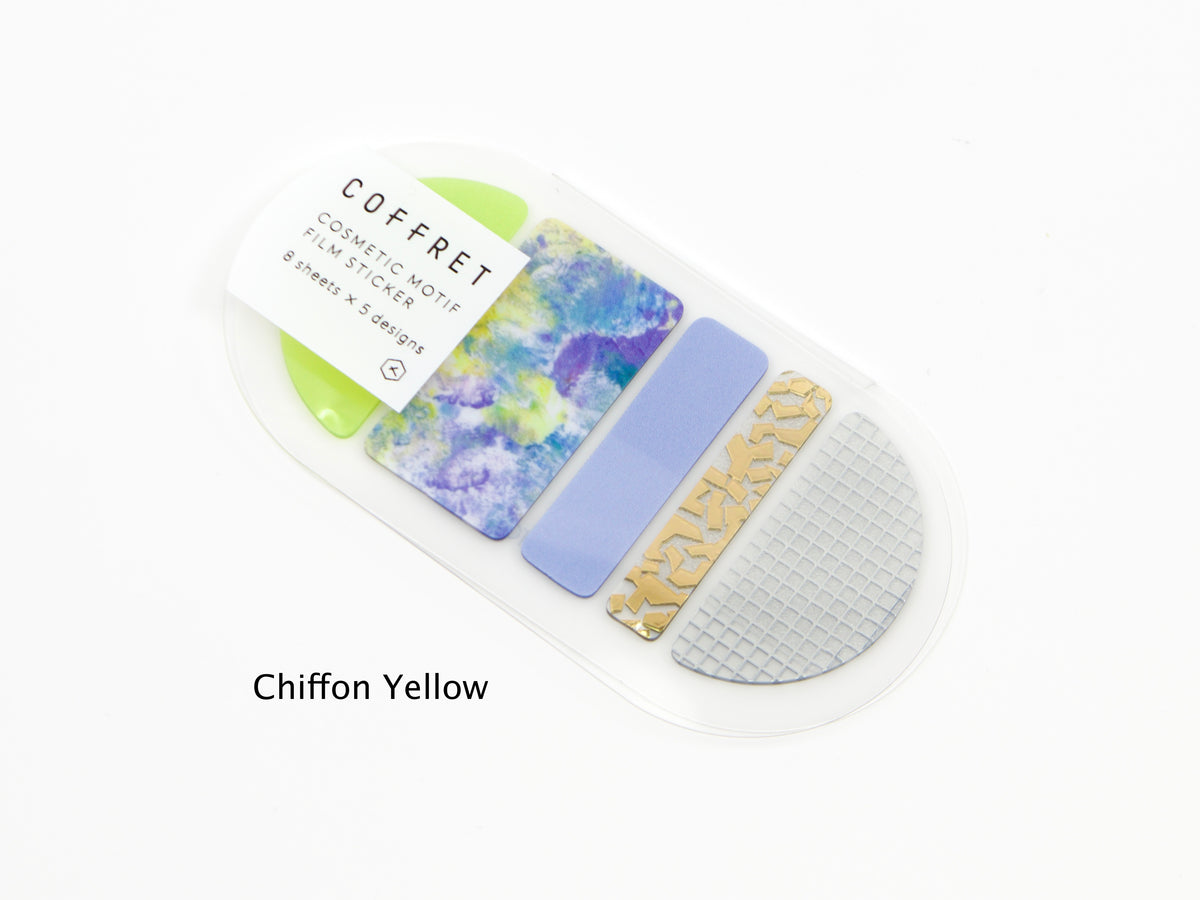 Hitotoki Coffret Cosmetic Motif Film Sticker Mixed Shapes