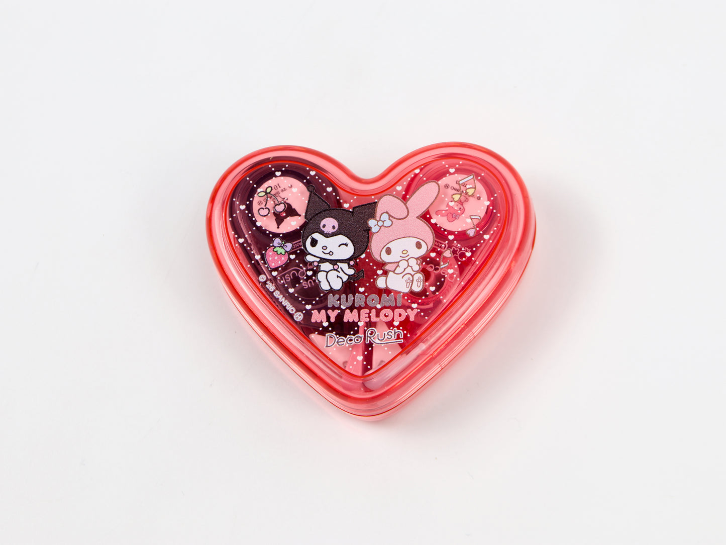 Deco Rush Limited Sanrio Heart Case Set