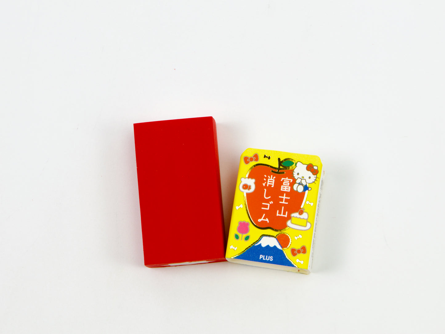 Plus Air-In Hello Kitty Mt. Fuji Eraser Set
