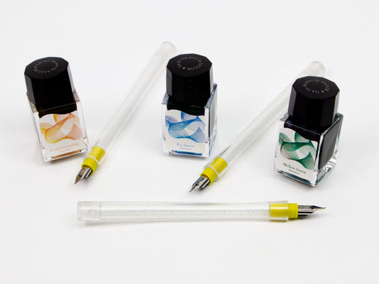 Pluma de inmersión Shimmer Sailor Hocoro y tinta Dipton LTD