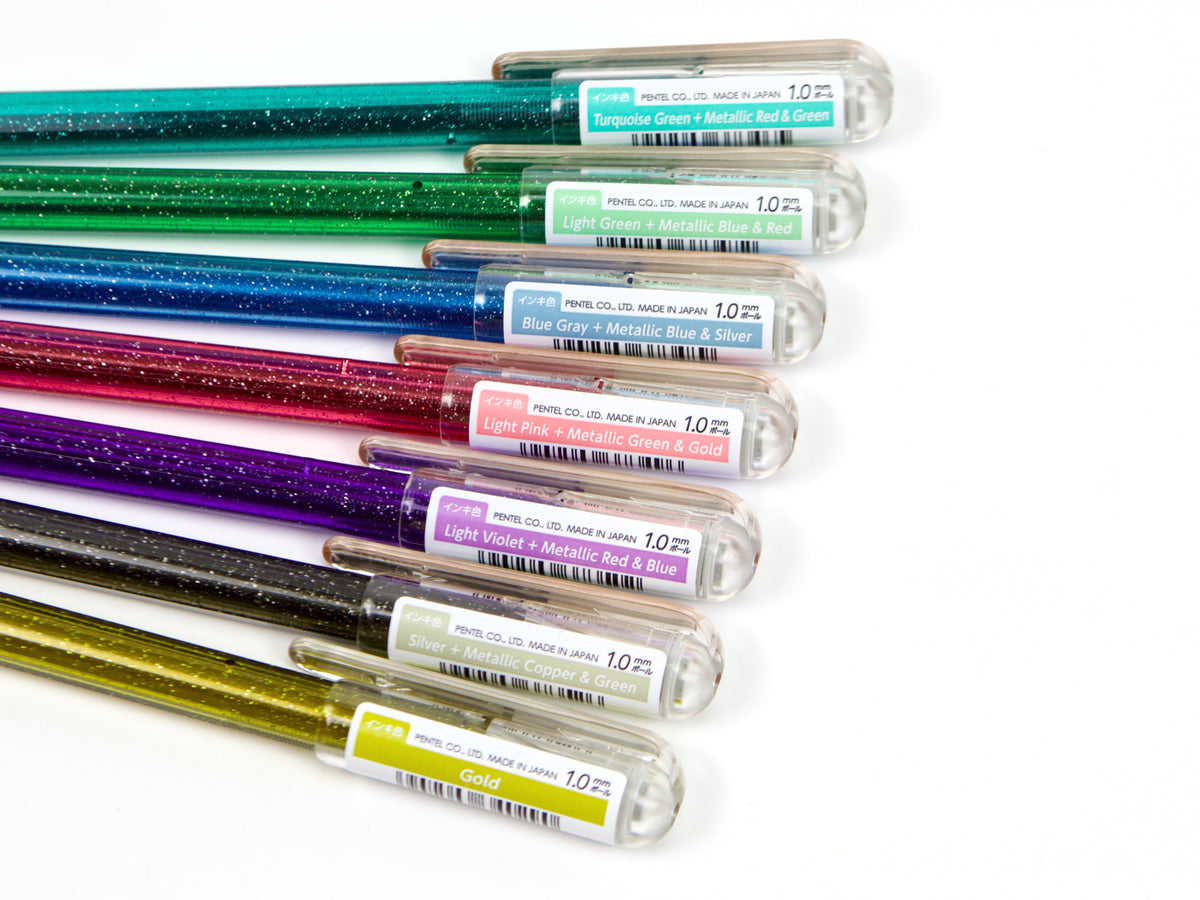 Ensemble Pentel Hybrid Dual 7 couleurs 