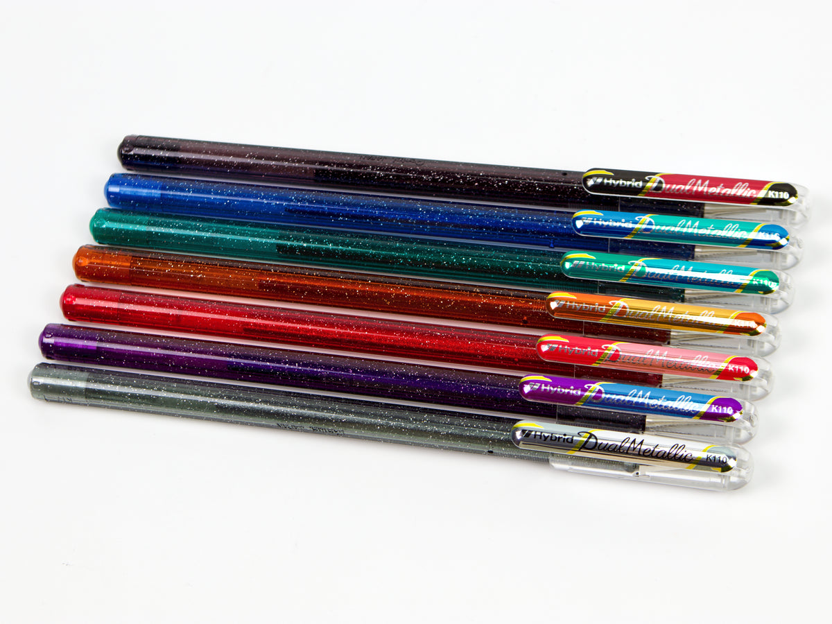 Ensemble Pentel Hybrid Dual 7 couleurs 